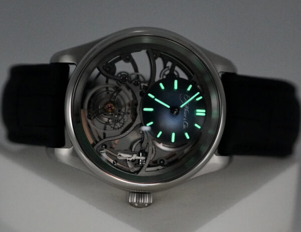 H. Moser & Cie PIONEER CYLINDRICAL TOURBILLON SKELETON 2024 WARRANTY FULL SET - Image 11