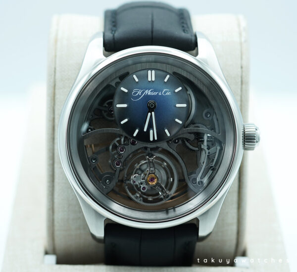 H. Moser & Cie PIONEER CYLINDRICAL TOURBILLON SKELETON 2024 WARRANTY FULL SET