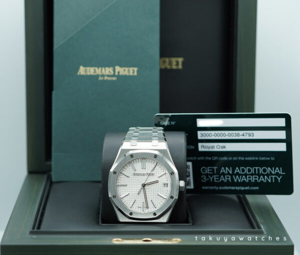 Audemars PIGUET ROYAL OAK 15510ST STAINLESS STEEL SILVER DIAL 2023 FULL SET - Image 2