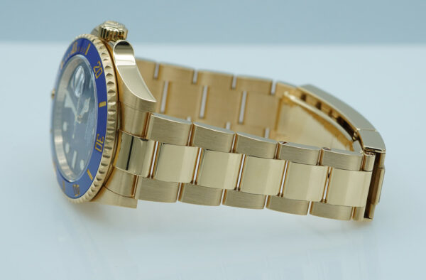 Rolex 126618LB SUBMARINER 41 18K YELLOW GOLD BLUESY 2023 WARRANTY FULL SET - Image 5