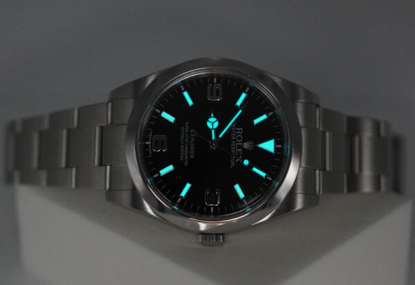 Rolex 214270 EXPLORER STAINLESS STEEL MARK 1 DIAL 39MM DISCONTINUED BOX & PAPER - Image 11