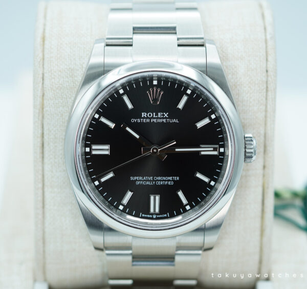 BRAND NEW Rolex 126000 OYSTER PERPETUAL 36 BRIGHT BLACK DIAL 2025 WARRANTY FULL SET