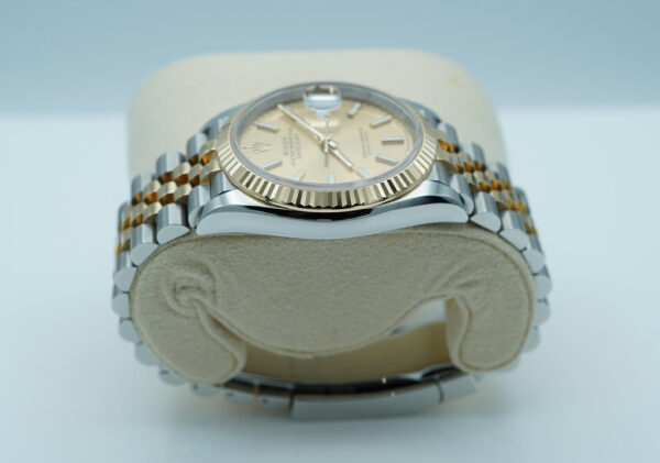 Rolex 126233 DATEJUST 36 YELLOW GOLD STEEL CHAMPAGNE DIAL JUBILEE BAND FULL SET - Image 4