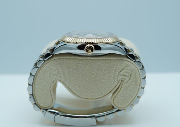 Rolex 126233 DATEJUST 36 YELLOW GOLD STEEL CHAMPAGNE DIAL JUBILEE BAND FULL SET - Image 3