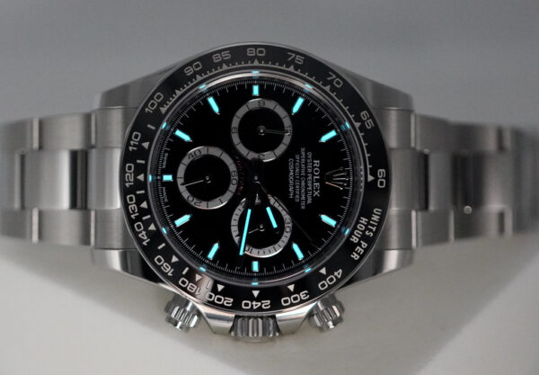 Rolex 126500LN DAYTONA STAINLESS STEEL BLACK DIAL NEW MODEL 2023 WARRANTY FULL SET - Image 11
