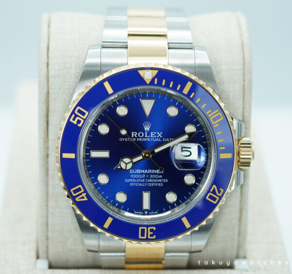 Rolex 126613LB SUBMARINER BLUESY YELLOW GOLD STEEL BLUE DIAL 2024 FULL SET