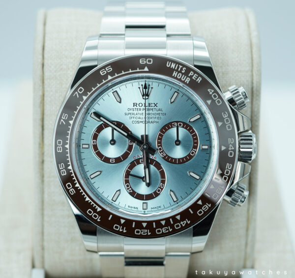 Rolex 126506 DAYTONA PLATINUM ICE BLUE DIAL NEW MODEL WARRANTY FULL SET