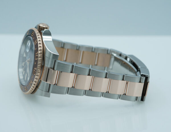 Rolex 126711CHNR GMT MASTER II ROOTBEER 18K ROSE GOLD STEEL 2022 WARRANTY FULL SET - Image 5