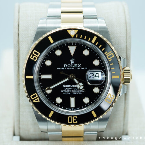 Rolex 126613LN SUBMARINER 18K YELLOW GOLD STAINLESS STEEL BLACK DIAL 2024 FULL SET