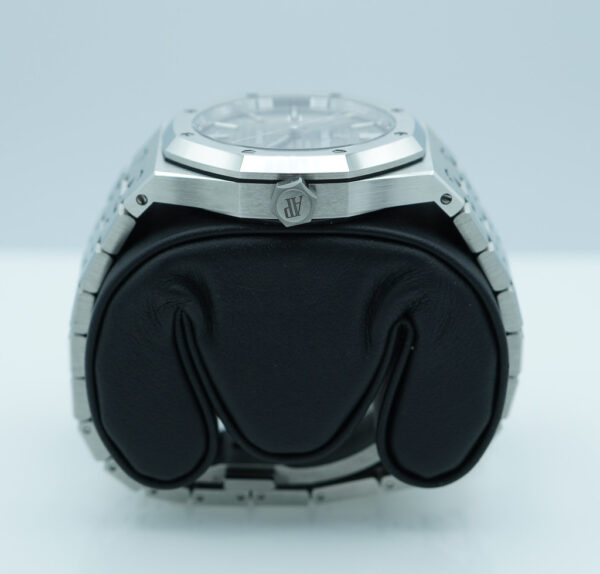 Audemars PIGUET ROYAL OAK STAINLESS STEEL 15450ST GREY DIAL 37MM WARRANTY FULL SET - Image 3