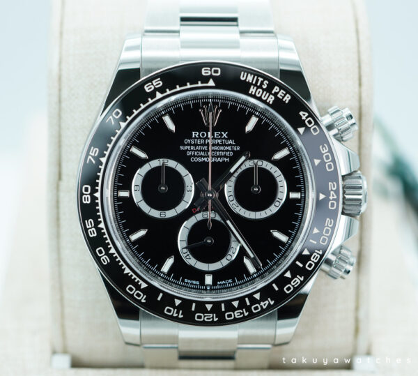 BRAND NEW Rolex 126500LN DAYTONA STAINLESS STEEL BLACK DIAL NEW MODEL 2025 FULL SET