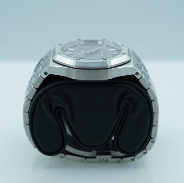 Audemars PIGUET ROYAL OAK STAINLESS STEEL 15450ST GREY DIAL 37MM WARRANTY FULL SET - Image 4