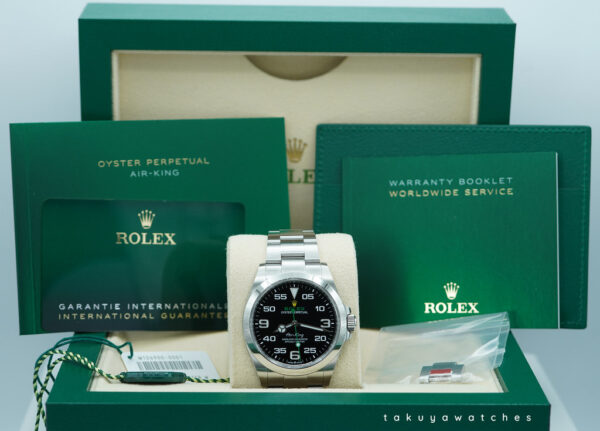 Rolex 126900 AIR KING 40MM NEW MODEL 2022 WARRANTY FULL SET - Image 2