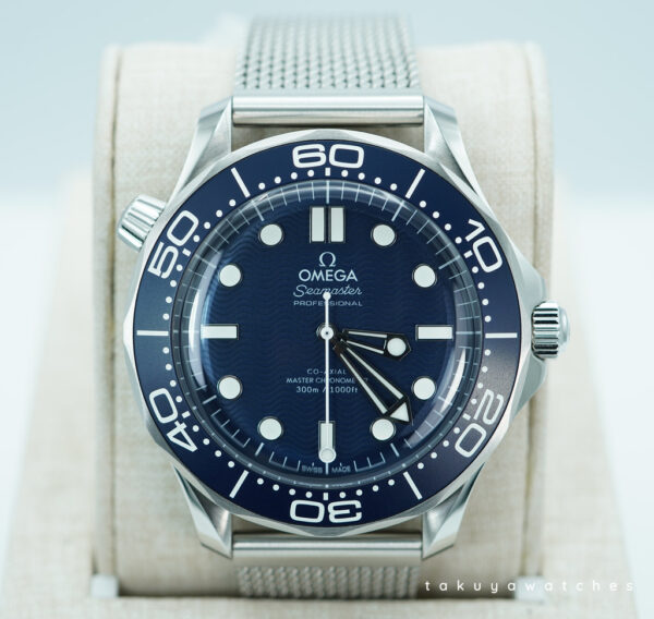 OMEGA SEAMASTER DIVER 300M 007 JAMES BOND 60th ANNIVERSARY 2024 WARRANTY FULL SET