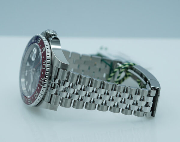 BRAND NEW Rolex 126710BLRO PEPSI GMT MASTER II RED BLUE JUBILEE BAND 2025 FULL SET - Image 5