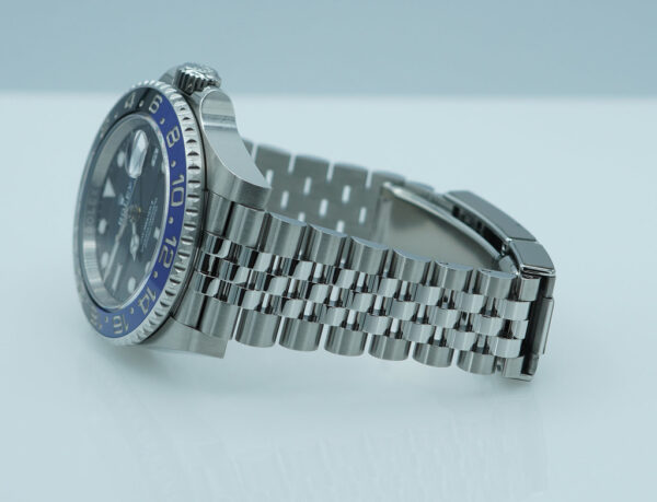 Rolex 126710BLNR GMT MASTER 2 BLACK BLUE BEZEL JUBILEE BAND 2023 FULL SET - Image 5
