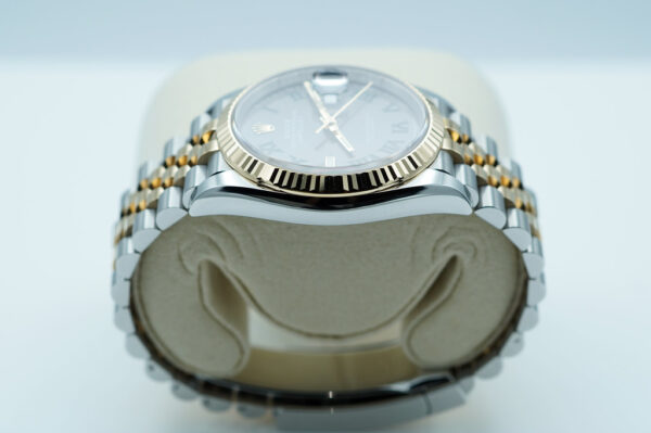 Rolex 126233 DATEJUST 36 YELLOW GOLD STEEL WIMBLEDON DIAL JUBILEE BAND 2025 FULL SET - Image 4
