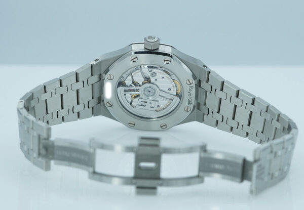 Audemars PIGUET ROYAL OAK 50TH ANNIVESARY 15550ST GREY DIAL 37MM 2022 FULL SET - Image 8