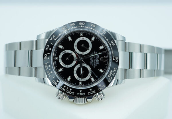Rolex 116500LN DAYTONA STEEL CERAMIC BEZEL BLACK DIAL WARRANTY FULL SET - Image 9