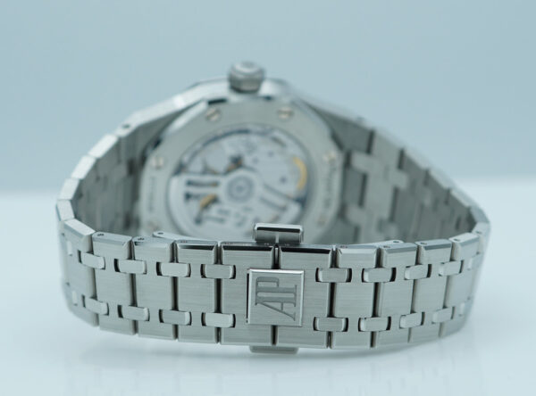 Audemars PIGUET ROYAL OAK 50TH ANNIVESARY 15550ST GREY DIAL 37MM 2022 FULL SET - Image 7