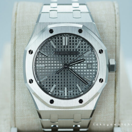 Audemars PIGUET ROYAL OAK 50TH ANNIVESARY 15550ST GREY DIAL 37MM 2022 FULL SET