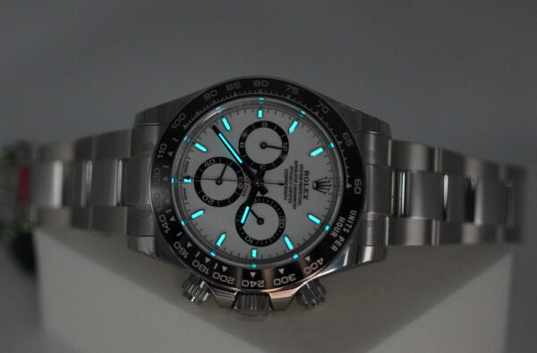 BRAND NEW Rolex 126500LN DAYTONA STEEL WHITE DIAL NEW MODEL 2025 STICKERS FULL SET - Image 11