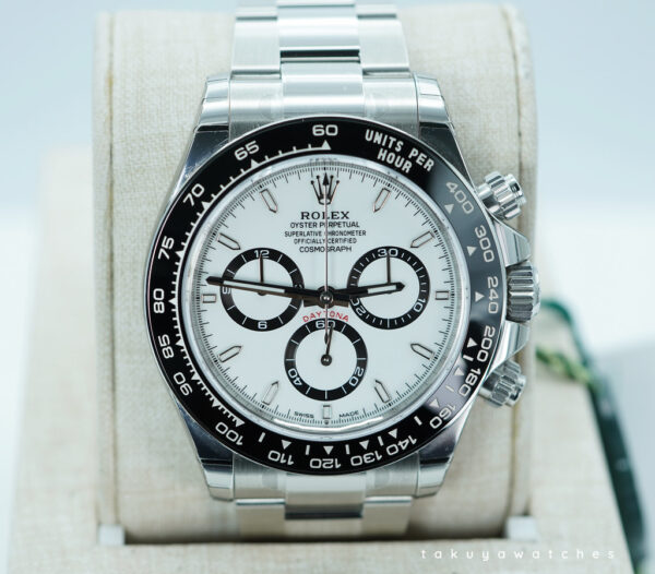 BRAND NEW Rolex 126500LN DAYTONA STEEL WHITE DIAL NEW MODEL 2025 STICKERS FULL SET