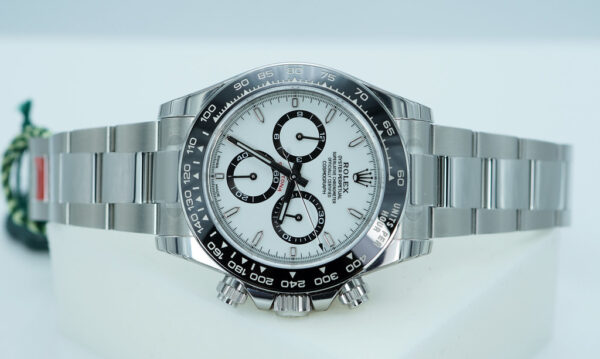 BRAND NEW Rolex 126500LN DAYTONA STEEL WHITE DIAL NEW MODEL 2025 STICKERS FULL SET - Image 9