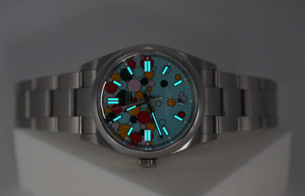 Rolex 126000 OYSTER PERPETUAL 36 TURQUOISE CELEBRATION DIAL 2023 WARRANTY FULL SET - Image 11
