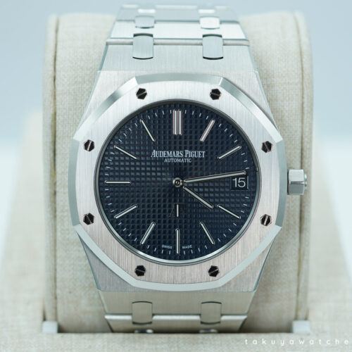 Audemars PIGUET ROYAL OAK JUMBO ULTRA THIN 15202ST BLUE DIAL 2016 FULL SET