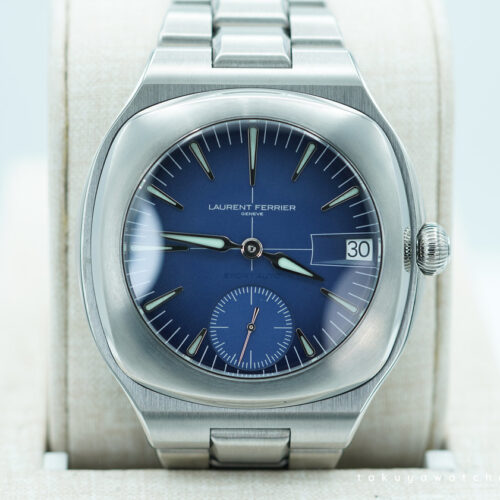 BRAND NEW Laurent Ferrier SPORT AUTO TITANIUM BLUE DIAL 2025 WARRANTY FULL SET