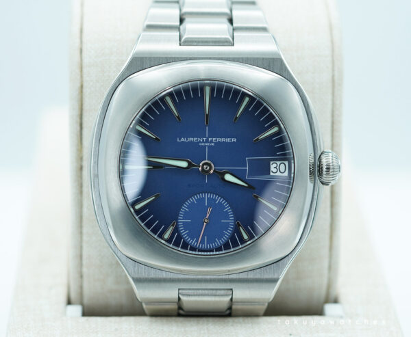 BRAND NEW Laurent Ferrier SPORT AUTO TITANIUM BLUE DIAL 2025 WARRANTY FULL SET