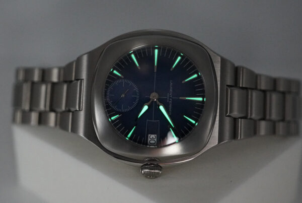 BRAND NEW Laurent Ferrier SPORT AUTO TITANIUM BLUE DIAL 2025 WARRANTY FULL SET - Image 11