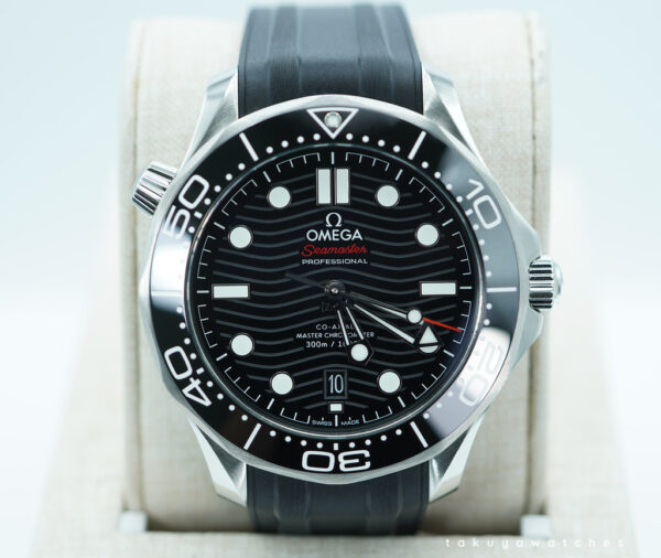 BRAND NEW Omega SEAMASTER DIVER 300M BLACK WAVE DIAL BLACK BEZEL 2025 FULL SET