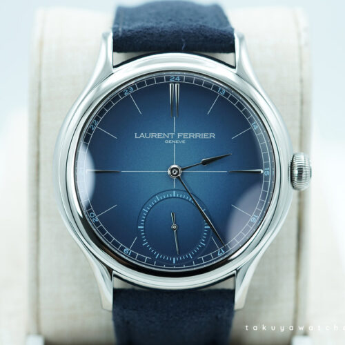 BRAND NEW Laurent Ferrier CLASSIC ORIGIN BLUE DIAL TITANIUM 40MM 2025 FULL SET