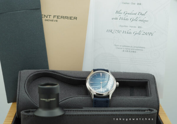 BRAND NEW Laurent Ferrier CLASSIC ORIGIN BLUE DIAL TITANIUM 40MM 2025 FULL SET - Image 2