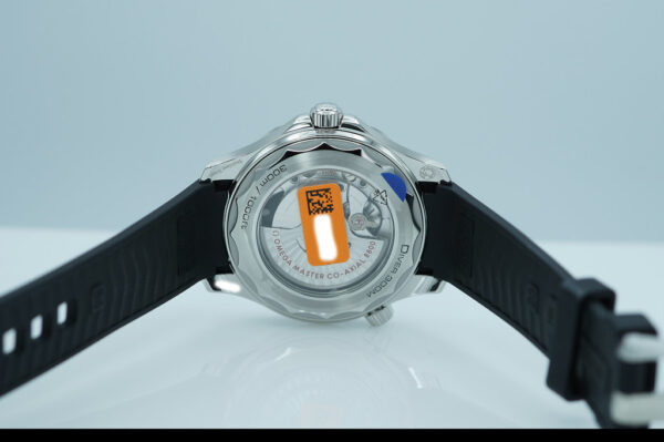 BRAND NEW Omega SEAMASTER DIVER 300M BLACK WAVE DIAL BLACK BEZEL 2025 FULL SET - Image 8
