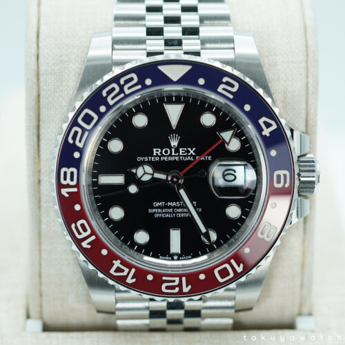 Rolex 126710BLRO PEPSI GMT MASTER 2 RED BLUE JUBILEE BAND WARRANTY FULL SET