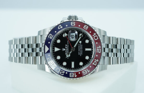 Rolex 126710BLRO PEPSI GMT MASTER 2 RED BLUE JUBILEE BAND WARRANTY FULL SET - Image 10