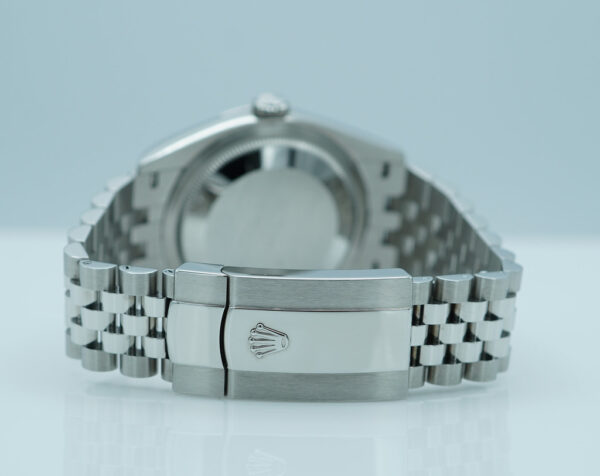 Rolex 126200 DATEJUST 36 MINT GREEN DIAL JUBILEE BAND 2023 WARRANTY FULL SET - Image 7