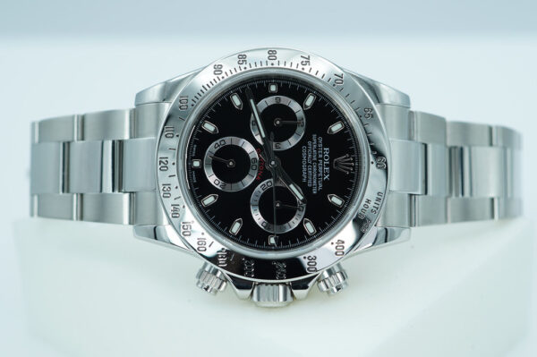 Rolex 116520 DAYTONA STAINLESS STEEL BLACK DIAL 2014 BOXES & PAPER - Image 9