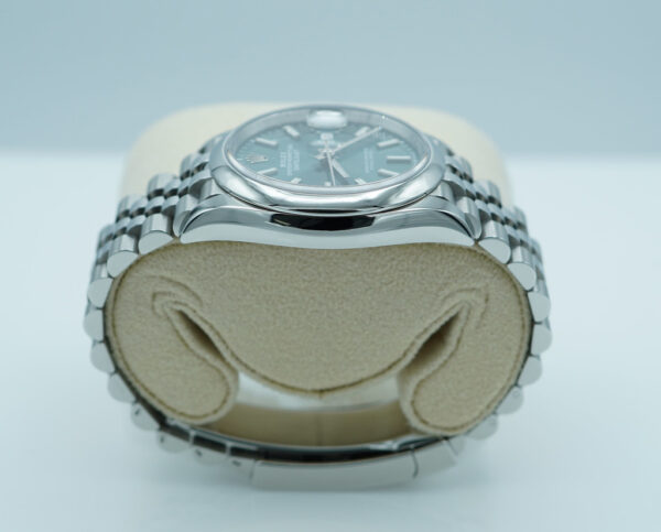 Rolex 126200 DATEJUST 36 MINT GREEN DIAL JUBILEE BAND 2023 WARRANTY FULL SET - Image 4