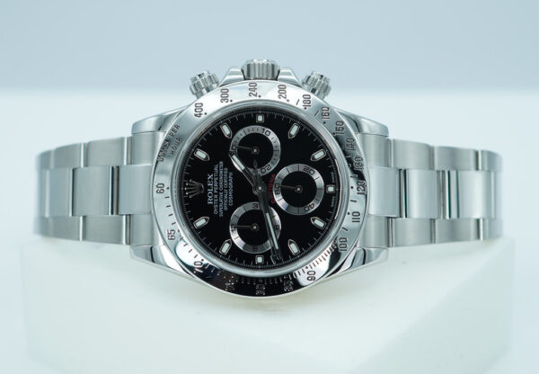 Rolex 116520 DAYTONA STAINLESS STEEL BLACK DIAL 2014 BOXES & PAPER - Image 10
