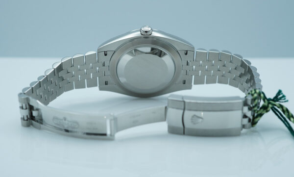 BRAND NEW Rolex 126300 DATEJUST 41 BLUE STICK DIAL JUBILEE BAND 2025 FULL SET - Image 8