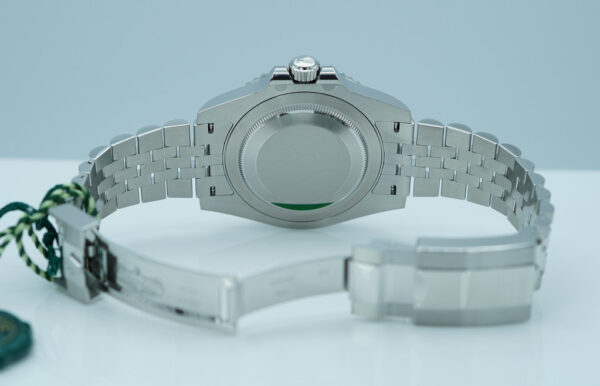 BRAND NEW Rolex 126710GRNR GMT MASTER 2 BLACK GREY BEZEL JUBILEE BAND 2025 FULL SET - Image 8