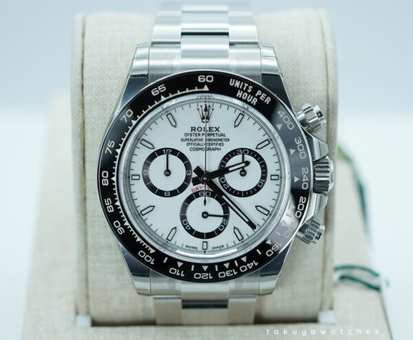 BRAND NEW Rolex 126500LN DAYTONA STEEL WHITE DIAL NEW MODEL 2025 STICKERS FULL SET