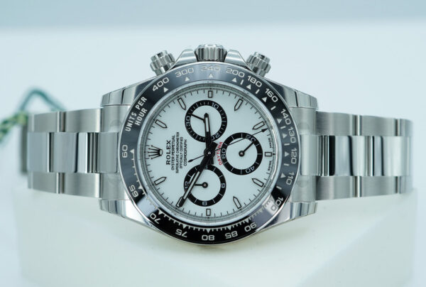 BRAND NEW Rolex 126500LN DAYTONA STEEL WHITE DIAL NEW MODEL 2025 STICKERS FULL SET - Image 10