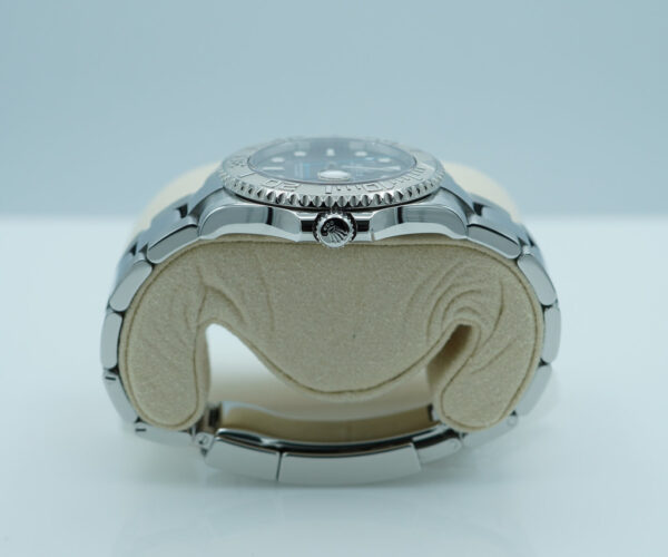 Rolex 268622 YACHTMASTER PLATINUM BEZEL RHODIUM DIAL 37MM WARRANTY FULL SET - Image 3