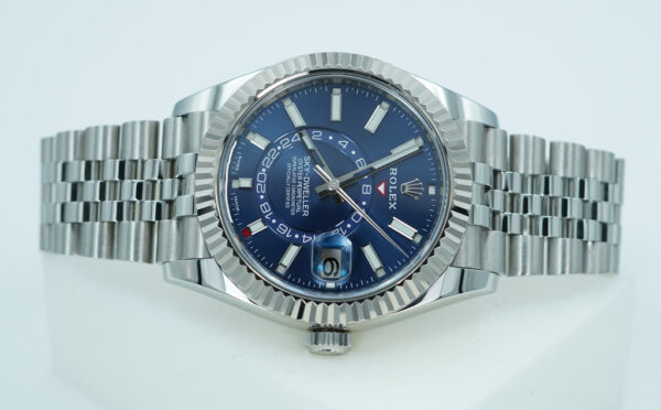 Rolex 326934 SKY-DWELLER BLUE DIAL JUBILEE BAND 2023 WARRANTY FULL SET - Image 9
