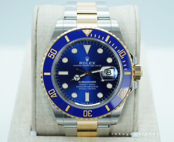 Rolex 126613LB SUBMARINER BLUESY YELLOW GOLD STEEL BLUE DIAL 2023 FULL SET